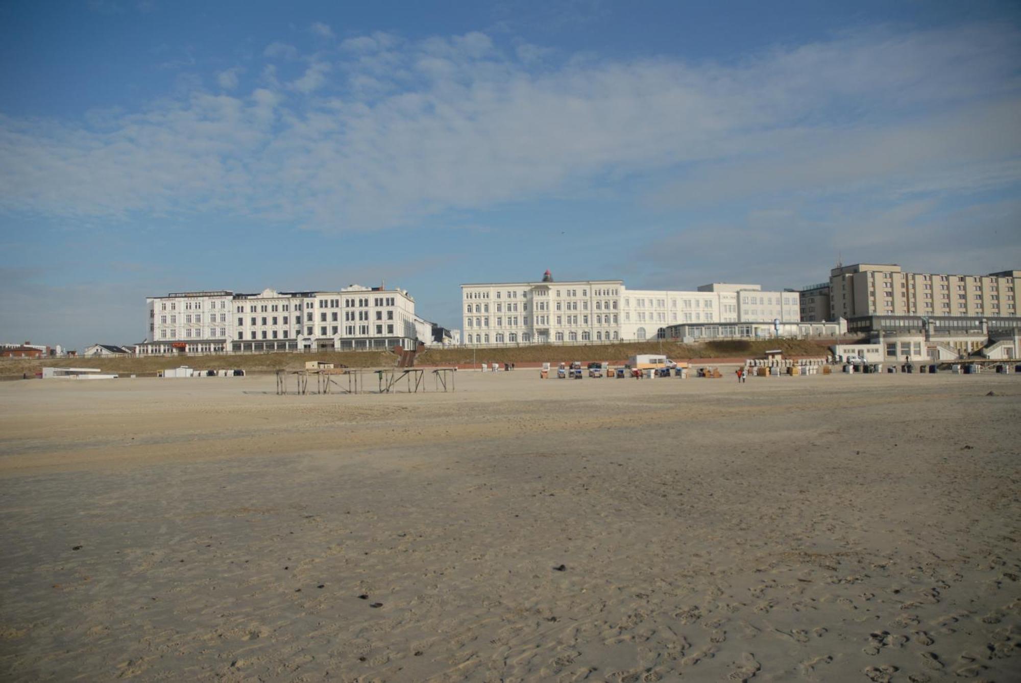 2 min zum Strand Borkum Exterior foto